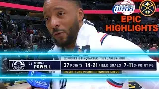 Clippers vs Nuggets INSANE Battle! Full Game Highlights