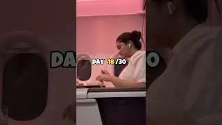18/30 My *FIRST* BUSINESS CLASS FLIGHT😍✈️ #youtube #minivlog #trending #ashortaday #ytshort  #viral