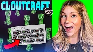 Built my FIRST Music Disc Farm! - CloutCraft SMP EP. 27
