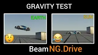 Gravity test beamNG.drive! 😱 | BeamNG.drive 🚘 | Test
