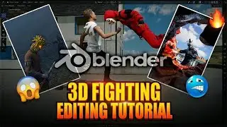 How to Make Free Fire 3D Fight Animation Video in Blender 🔥
