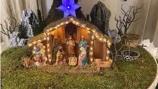 DIY NATIVITY SCENE || CHRISTMAS CRIB || SIMPLE AND EASY DIY NATIVITY SCENE