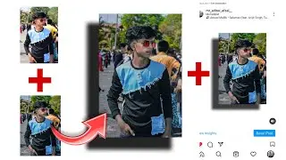 Shadow Behind The Image|| Instagram 3d shawod photo editing 2022 || official Afzal Edit