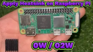 Your Raspberry Pi Zero 2W is overheating and you don't know it (Installing Heatsink).