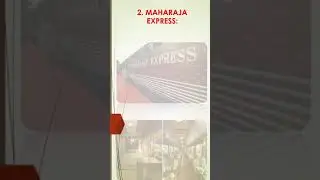 India 3 luxury Trains