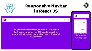 Responsive Navbar Tutorial With React JS | 2023