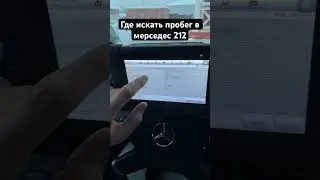В каких блоках лежит пробег в мерседес Mercedes 212 кузов