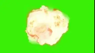 EFEITO EXPLOSÃO  (EXPLOSION EFFECT)  CHORMA KEY (Green Screen)