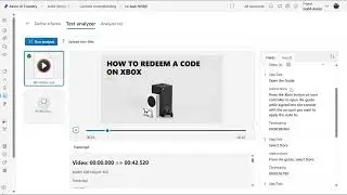 Azure Content Understanding Video Processing