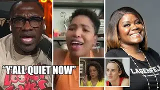 Shannon Sharpe ERUPTS on ESPN BLACK WOMEN Over Caitlin Clark HATE Sheryl Swoopes, Monica McNutt!