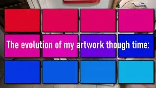 Kyle Paints 2022 Visual Unity In an Art Series