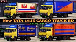 Ets2 || New TATA 1615 Cargo Truck BD 1.31 to 1.44x Showcase + Link