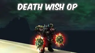 DEATH WISH OP - 10.1 Fury Warrior PvP - WoW Dragonflight PvP