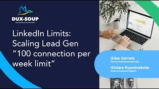 LinkedIn Limits - How to scale lead generation with LinkedIn’s ‘100 connection per week’ limit