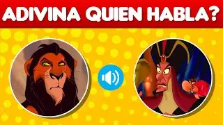 Adivina la VOZ del villano de DISNEY 🤔