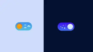 Detailed Theme Switch Button Using Html Css Only