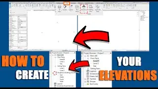 Revit : How to Create  elevations in Revit