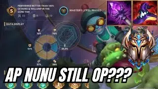 BACK WITH THE AP NUNU AND IT'S MORE OP THAN EVER??? | Wild Rift Ranked - Challenger Jungle Gameplay