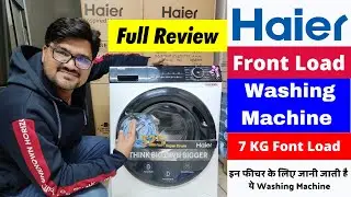 Haier Front Load Washing Machine Review ⚡️ Front Load Washing Machine Haier 2022