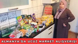 Almanya'da Ucuz Market Alışverişi 📢 10 Paket Aldık