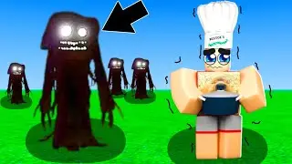 PLAYING a ROBLOX HORROR GAME! SCARY SUSHI!!!