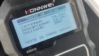 teste como scaner de bateria konnei kw208