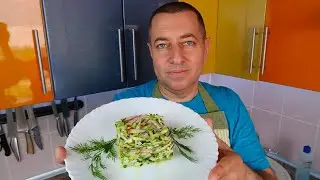 Новый Салат из Капусты! Готовлю два раза в день. Гениальный САЛАТ из простой КАПУСТЫ!