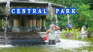 NYC summer walk - Beating the heat in Central Park