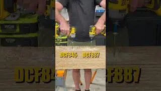 NEW DeWalt Impact Driver (DCF845) vs OLD DeWalt (DCF887)