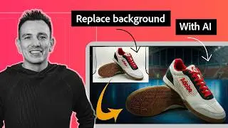 Replace Photo Backgrounds Fast with AI in Firefly with Jesús Ramirez | Adobe Firefly