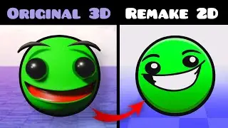 FIRE IN THE HOLE Original 3D VS 2D Animation