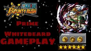 6⭐ Prime Whitebeard Gameplay #bountyrush #free #giveaway #opbr #akun #gratis
