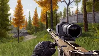 Playing with Marksman M110 in Arena Breakout