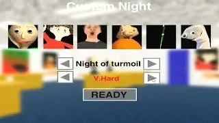 CUSTOM NIGHT! Five Nights at Baldi's Basics in Education and Learning
