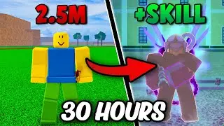 Mastering the MOST SKILLED Build in 30 Hours (Blox Fruits)