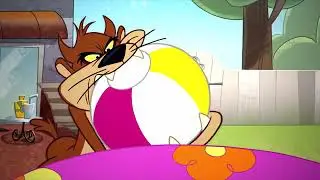 Beach Ball Ride to Pop [Source: The Looney Tunes Show]
