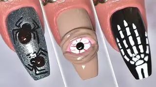 Halloween Nail Art Tutorial | New 2024 Nail Design Compilation