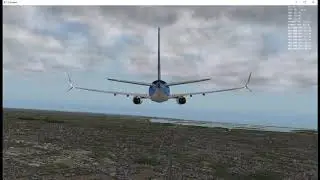 Xplane 10 Flight Simulator JFK Landing