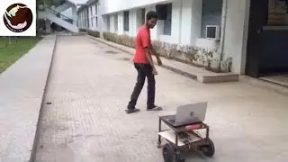 Man Following Robot ( human following robot )