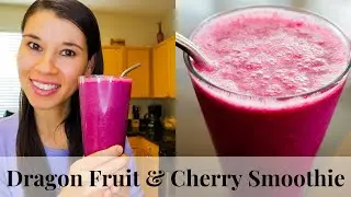 Dragon Fruit & Cherry Smoothie