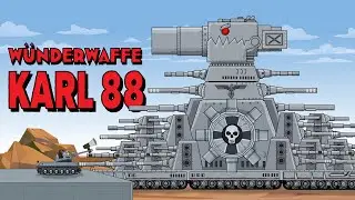Project WONDERWAFFLE Karl 88 - Cartoons about tanks