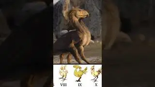 Are Chocobo’s REAL? Yes! Meet The Terror Bird! #finalfantasy #chocobo