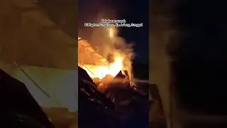 kebakaran Rumah di Kampung Lalang, Sunggal