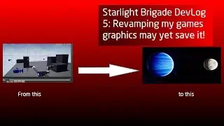 Starlight Brigade DevLog 5: Revamping my games graphics may yet save it!