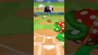 Piranha plant doesn’t need a bat in Mario Baseball