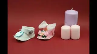 Cum se fac  marturii botez pentru fata si baiat fara cusatura/Tutorial RO