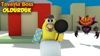 🎃 Tavayla Boss Öldürdük! 🎃 | Horrific Housing | Roblox Türkçe