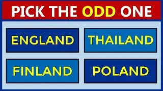 CAN YOU FIND THE ODD ONE OUT? 96% CANNOT SCORE 20/20! #challenge 23