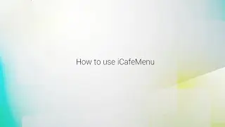 How to Use iCafeMenu