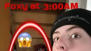Foxy found at 3:00am haunted park(scary)😱